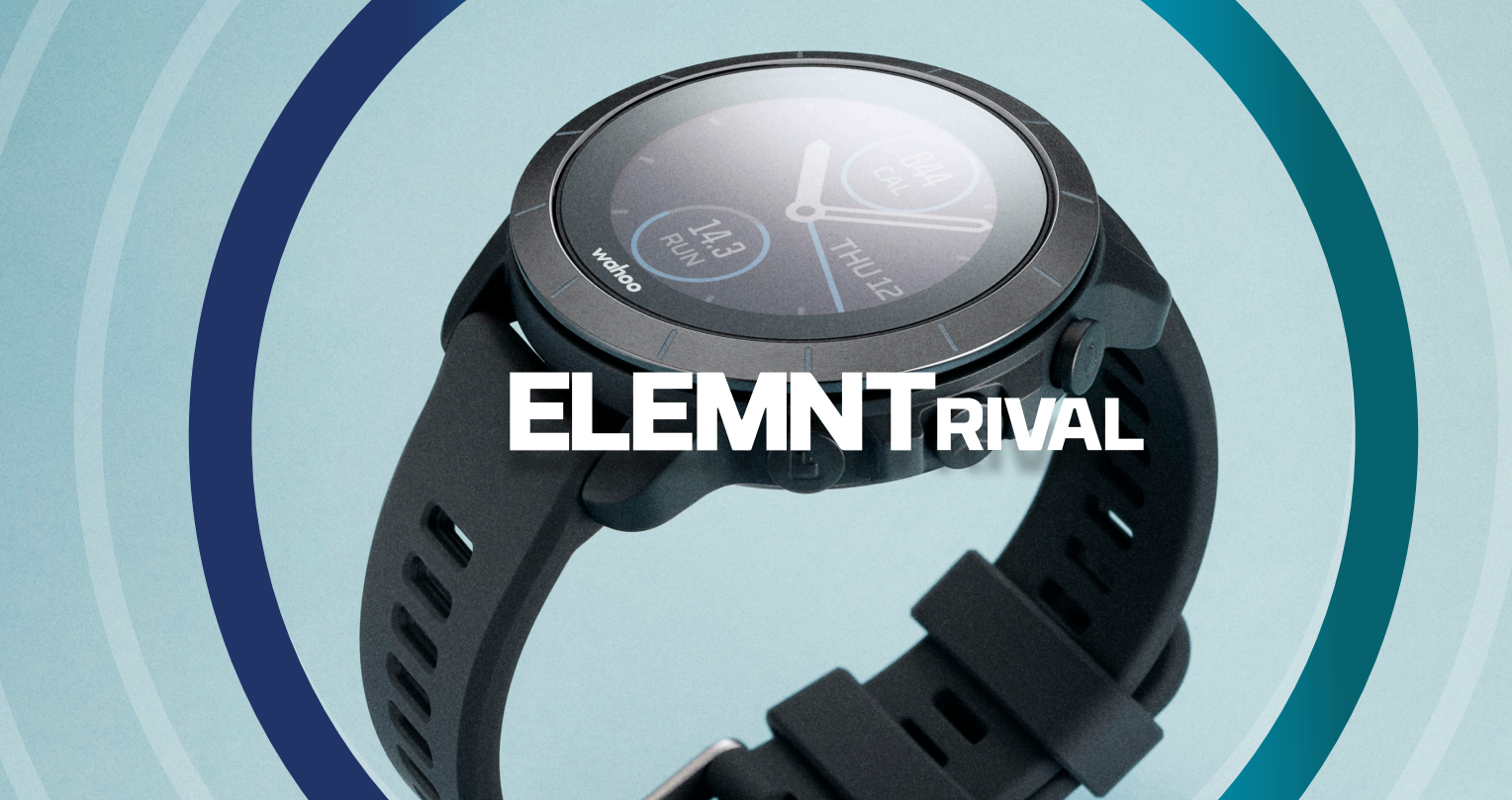 Wahoo首款運動手錶 ELEMNT RIVAL 將一貫簡單再強效的作風帶入跑步和三項鐵人