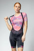 ALE TRAGUARDO PRAGMA LADY BIBSHORTS BLACK-FLUO PINK