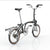 Sunrimoon Folding Bike 7 Speed B0B7 Matt Black