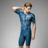 ALE MIRROR PR-E SS SKINSUIT LAGOON
