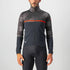 CASTELLI FINESTRE JACKET LIGHT BLACK/DARK GRAY-RED