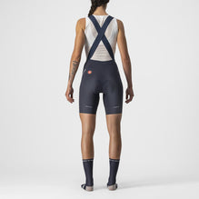 CASTELLI VELOCISSIMA 3 女裝單車褲 吊帶短褲 藍色/銀色