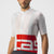 CASTELLI DOWNTOWN JERSEY WHITE/RED