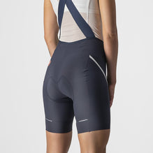 CASTELLI VELOCISSIMA 3 女裝單車褲 吊帶短褲 藍色/銀色