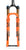 FOX 32 FACTORY KASHIMA FLOAT SC 100mm travel FIT4 3Pos-Adj Shiny Orange Black/Clear Logo