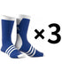 adidas WG Infinity 13 Socks Collegiate Royal Dark Grey White (three pairs per set)