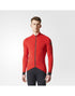 adidas WG Supernova Climachill  Long Sleeve Cycling Jersey Scarlet Red