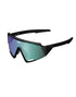 KOO SPECTRO Sunglasses Black Matt (Green Mirror Lenses)