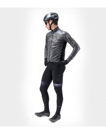 ALE GUSCIO BLACK REFLECTIVE JACKET BLACK