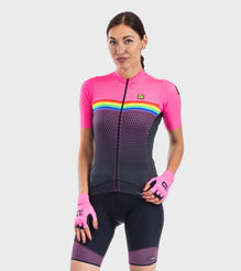 ALE PR-S BRIDGE LADY SS JERSEY FLUO PINK