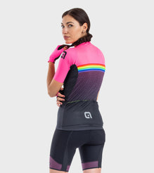 ALE PR-S BRIDGE LADY SS JERSEY FLUO PINK