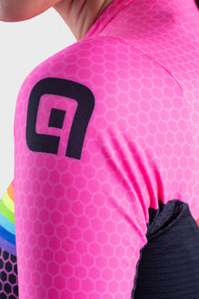 ALE PR-S BRIDGE LADY SS JERSEY FLUO PINK