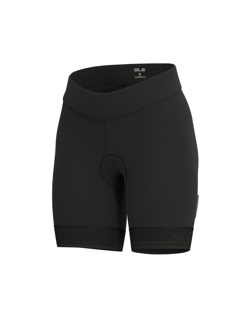 ALE SOLID CLASSICO RL LADY SHORTS BLACK-CHARCOAL