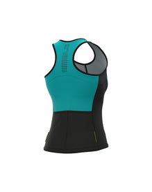 ALE SOLID COLOR BLOCK LADY TOP TURQUOISE