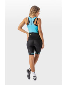 ALE SOLID COLOR BLOCK LADY TOP TURQUOISE
