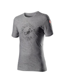 CASTELLI ARMANDO T-SHIRT MELANGE VORTEX GRAY