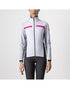 CASTELLI DINAMICA WOMEN JACKET SILVER GRAY/DARK GRAY-PINK REF