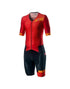 CASTELLI FREE SANREMO 2 SL SUIT RED FIERY RED