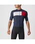 CASTELLI PROLOGO 7 單車衫 短袖騎行衣 藍色/銀灰色/紅色