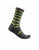 CASTELLI UNLIMITED 18 SOCK DARK GRAY/ELECTRIC LIME