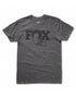 FOX Men's Ride 2.0 Tee 50% Cotton 50% Poly Charcoal Heather