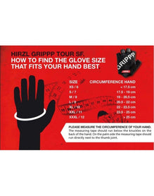 HIRZL Grippp Tour SF 2.0 Gloves Red Ferrobike HK