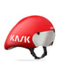 KASK BAMBINO PRO EVO 單車頭盔 (含透明風鏡一隻) 紅色