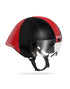 KASK MISTRAL 單車頭盔 (含透明風鏡一隻) 黑色/紅色