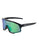 KOO DEMOS 太陽眼鏡 單車眼鏡 黑色配幻綠鏡片 CAT 2 - VLT 23% 