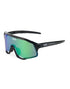 KOO DEMOS Sunglasses Black (Green Mirror Lenses) CAT 2 - VLT 23%