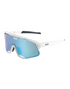 KOO DEMOS Sunglasses White (Turquoise Lenses) CAT 3 - VLT 11%