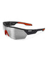 KOO OPEN CUBE Sunglasses Black Red Smoke Mirror Lenses AsianFit-M 太陽眼鏡 單車眼鏡