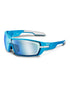 KOO OPEN Sunglasses Light Blue Super Blue Lenses