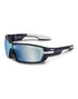 KOO OPEN Sunglasses Navy Blue Super Blue Lenses