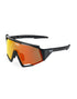 KOO SPECTRO Sunglasses Black (Red Mirror Lenses) CAT 2 - VLT 23%